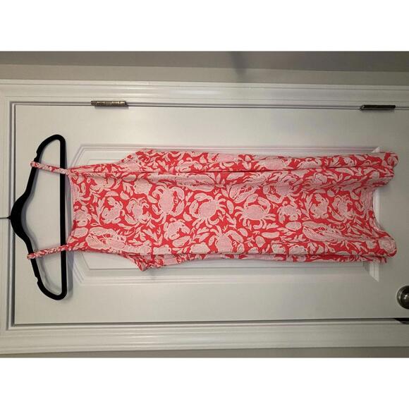 NWOT LILLY PULTIZER Cotton Dress in the "Cane Coral Crab Collab - Picture 3 of 5